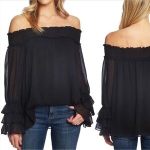 CeCe chiffon blouse. L
